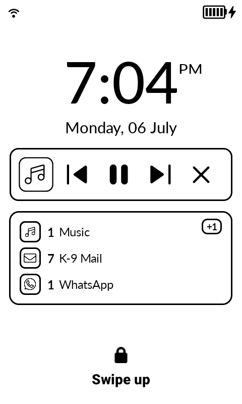 Lockscreen notifications